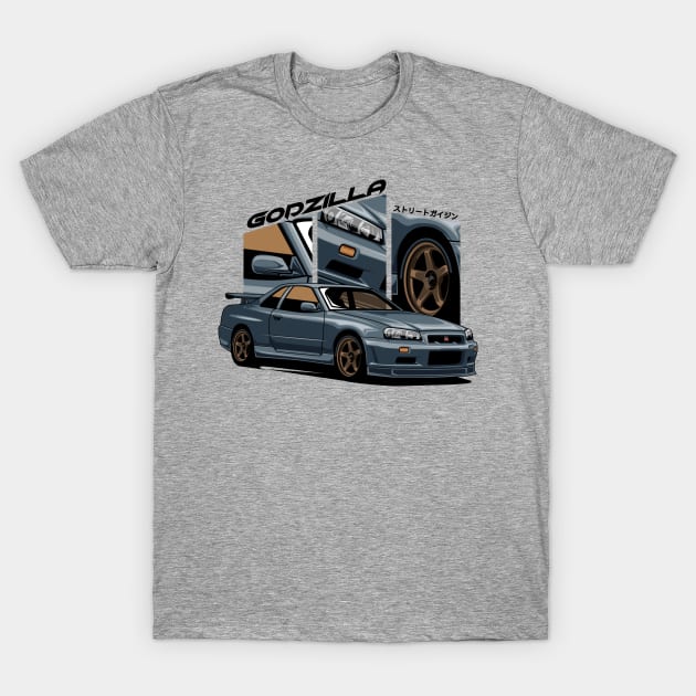 Gojira R34 T-Shirt by cungtudaeast